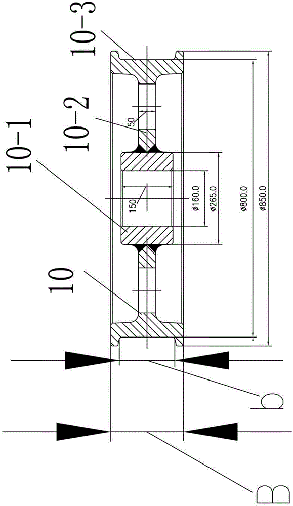 Hot-rolled wheel and manufacturing method