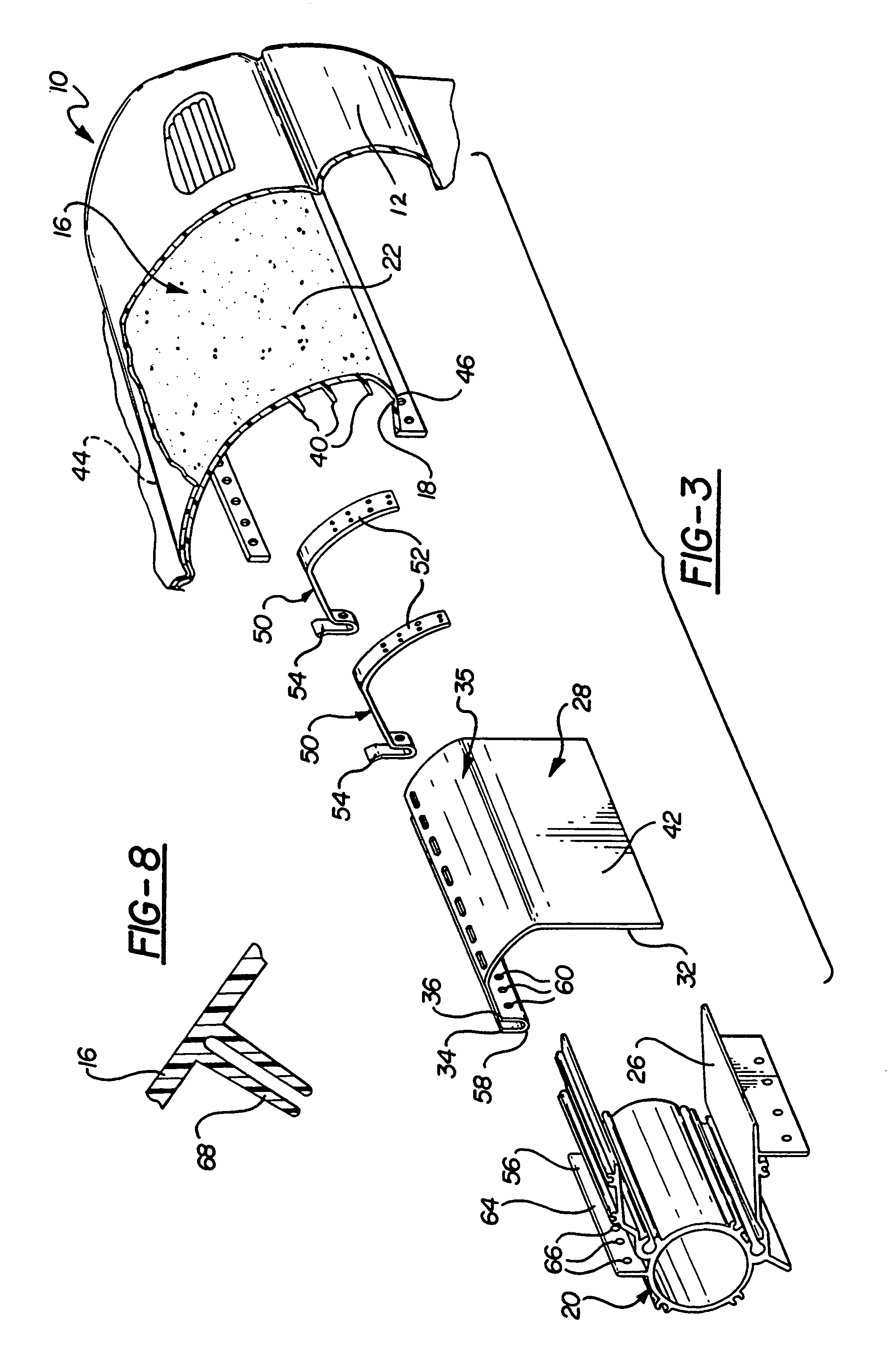 Apparatus for deploying an air bag through a hard panel
