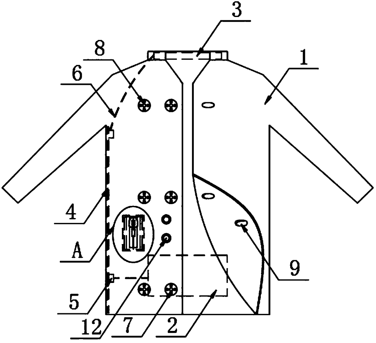 Wearable child seat clothing