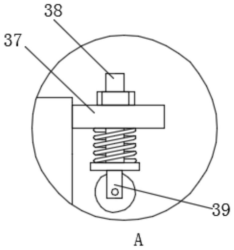 A detection device for textile defects