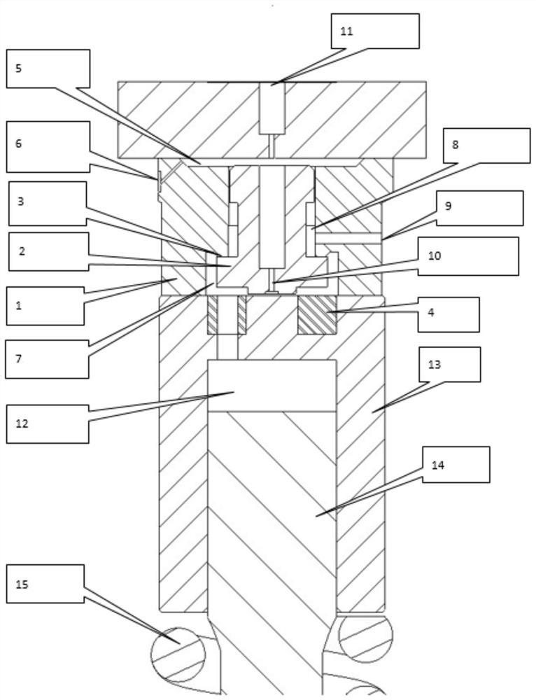 A slide valve type common rail fuel injector