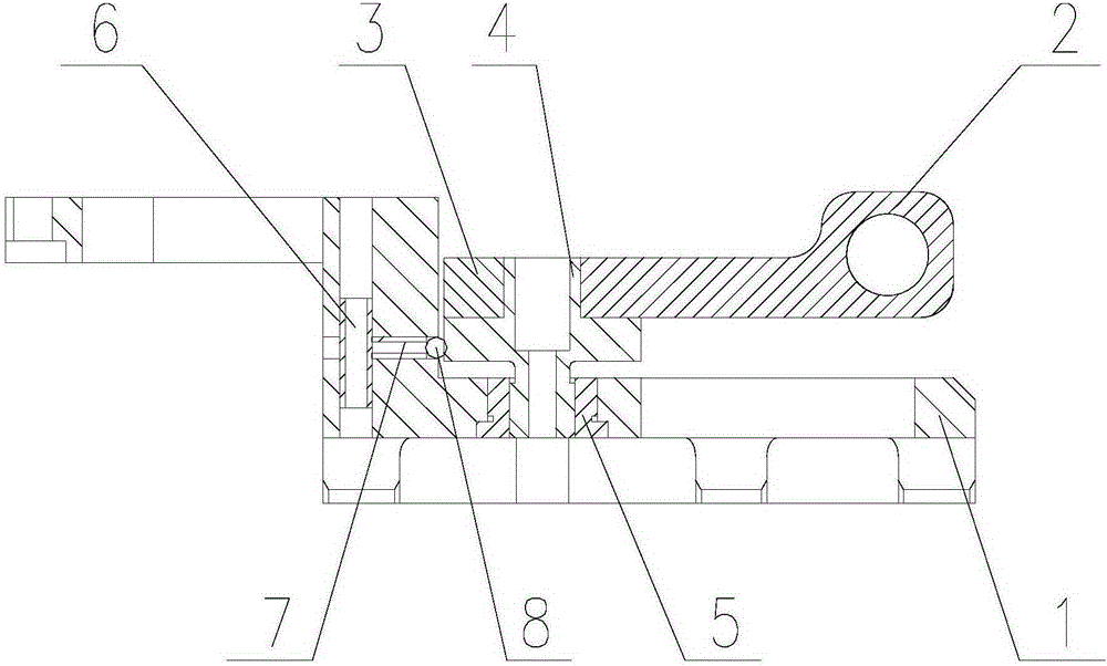 Locking device for sighting telescope