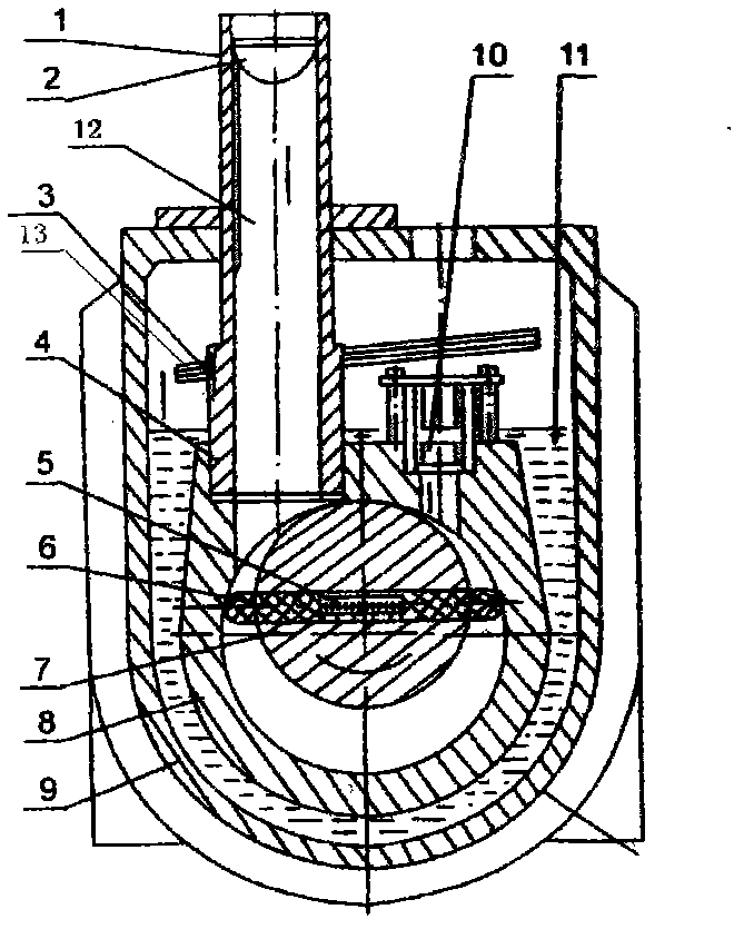 Novel double-rotary-blade type vacuum pump