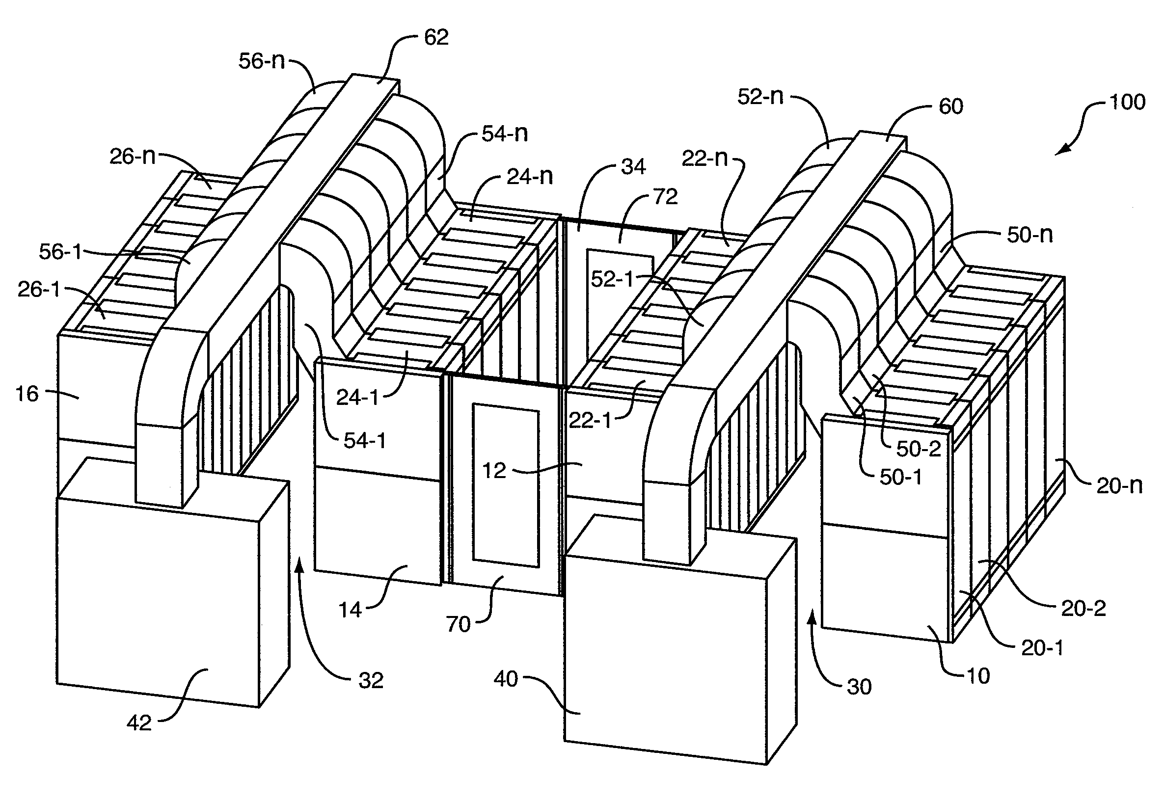 Systems and methods for closed loop heat containment with cold aisle isolation for data center cooling