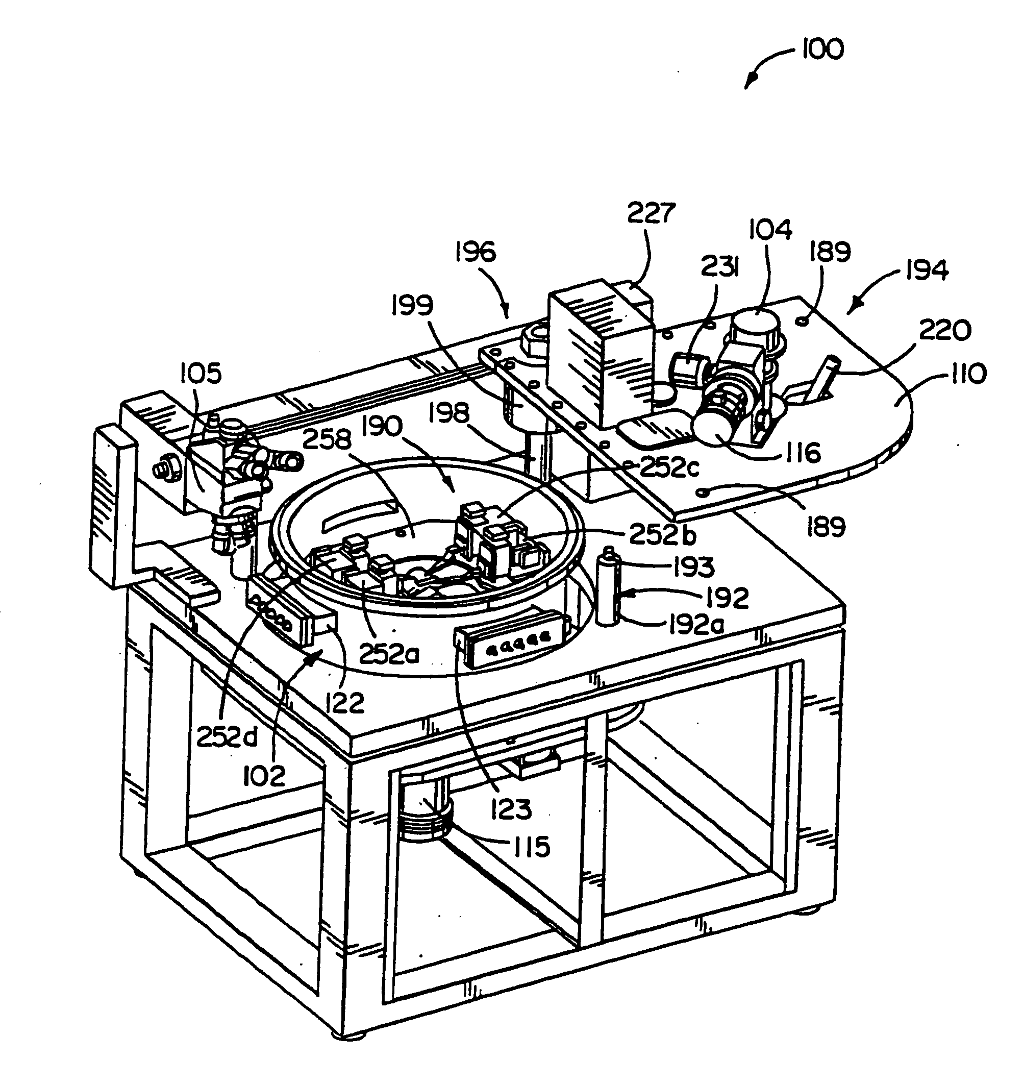 Method and apparatus for maintaining accurate positioning between a probe and a DUT