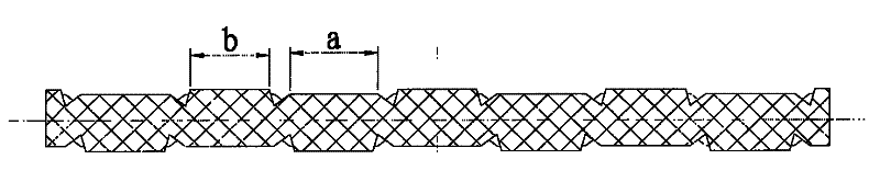 High-efficiency damping backing plate