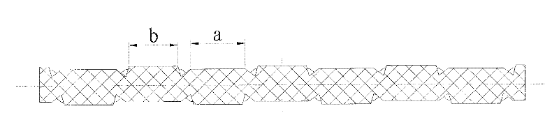 High-efficiency damping backing plate