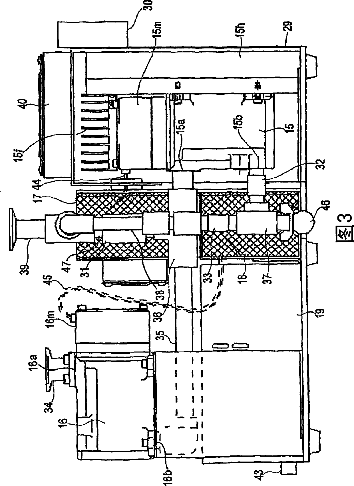 Vacuum pump unit