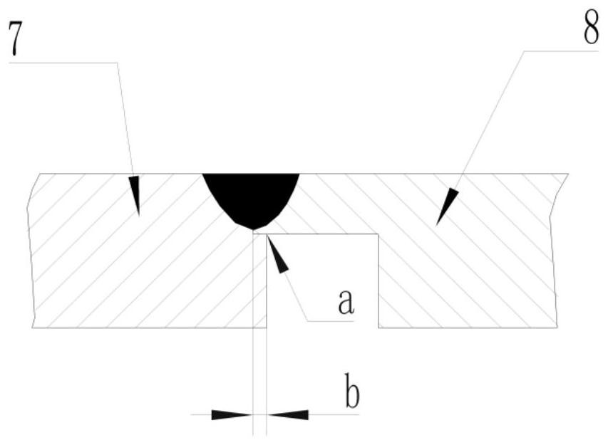 Method for assembling and welding tube socket on positioning-free table