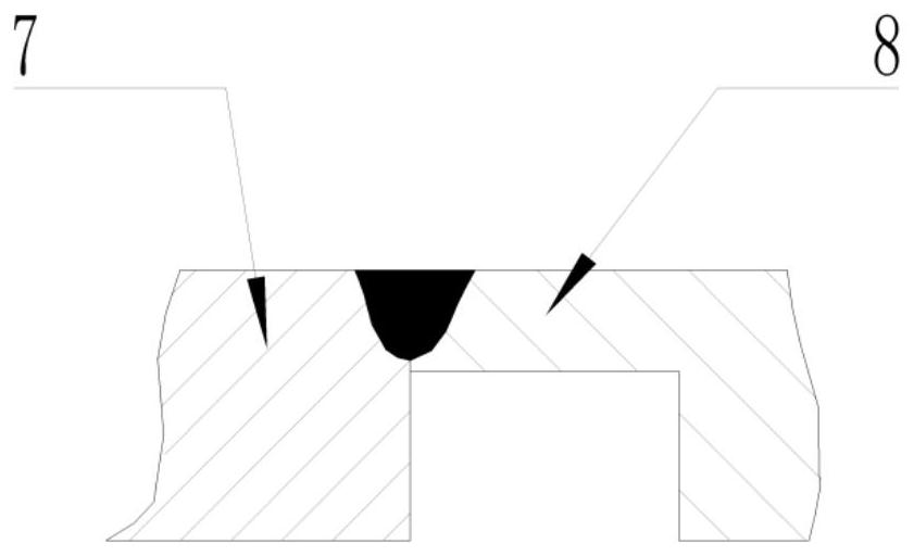 Method for assembling and welding tube socket on positioning-free table