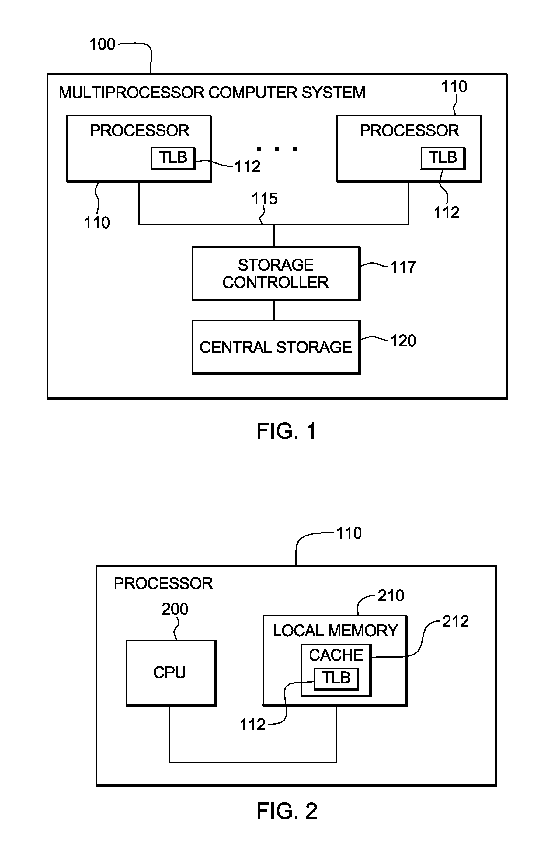 Page invalidation processing with setting of storage key to predefined value