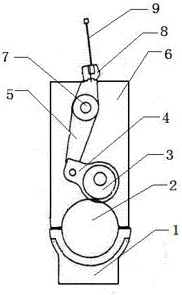 Rocker arm type fuzzing device