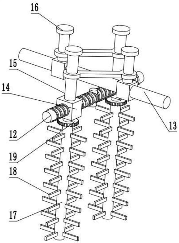 Rapid mixing type waste paper recycling and deinking device