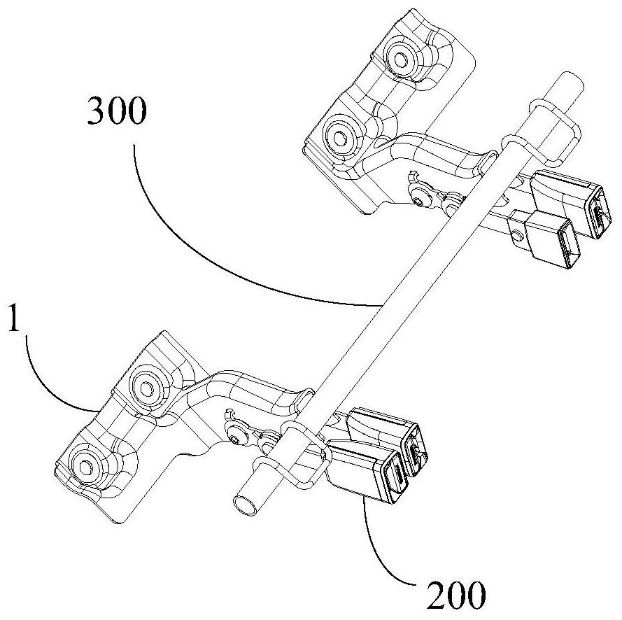 Safety belt buckle mounting structure, seat and vehicle