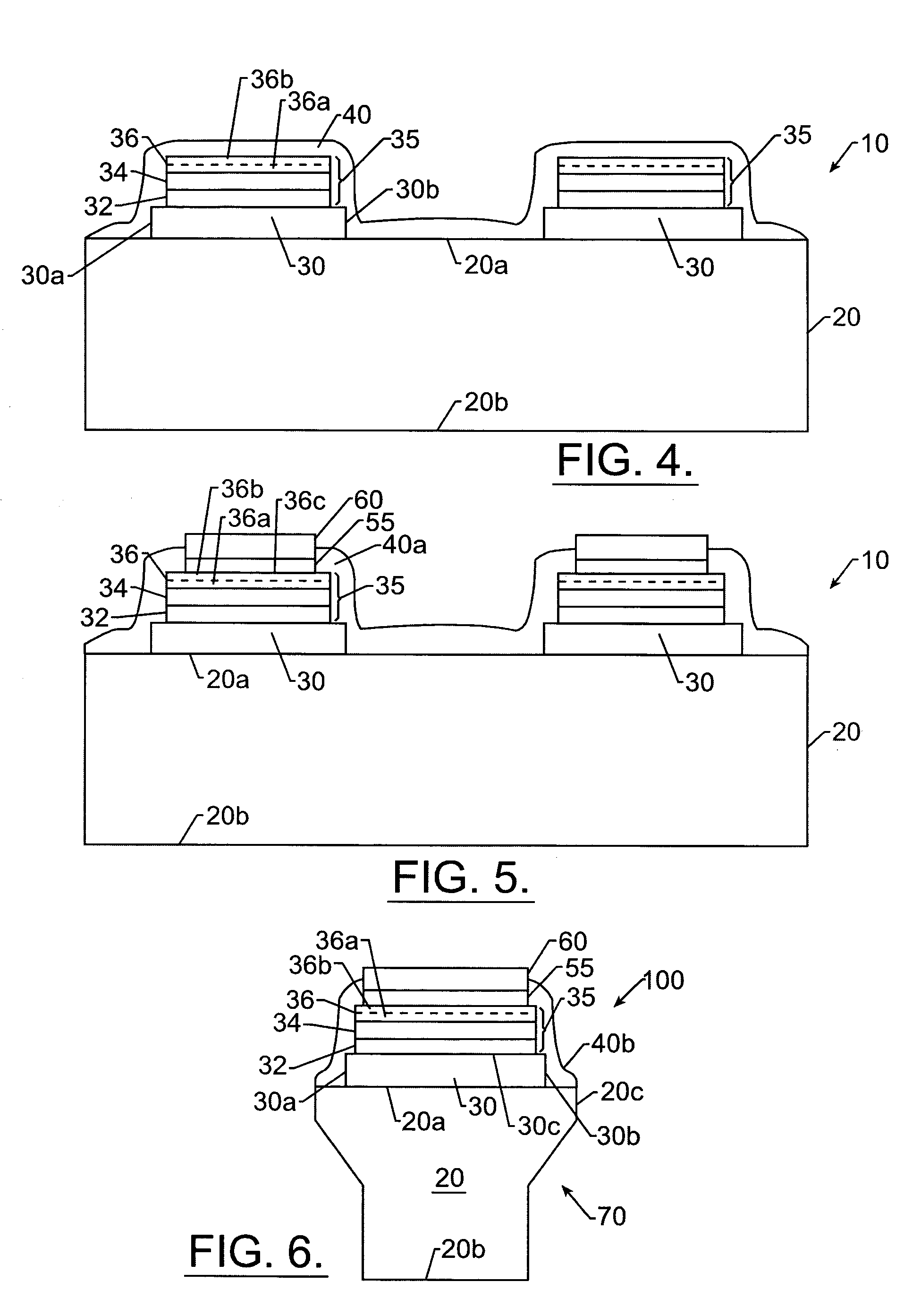 Light emitting diodes including barrier layers/sublayers