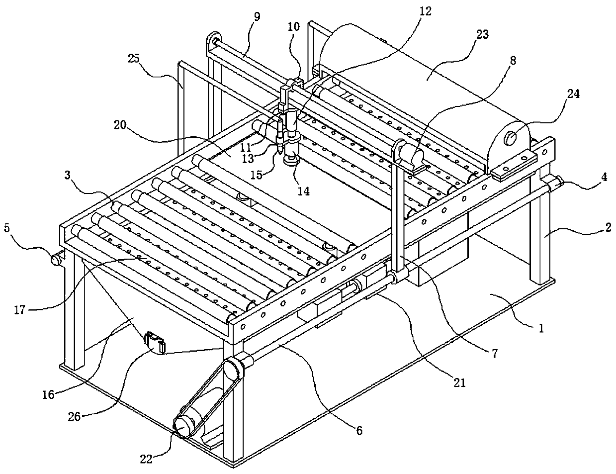 Corner polishing device for ceramic tile polishing