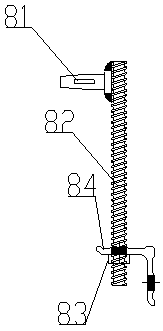 Integrally movable aluminum alloy formwork system and operation method