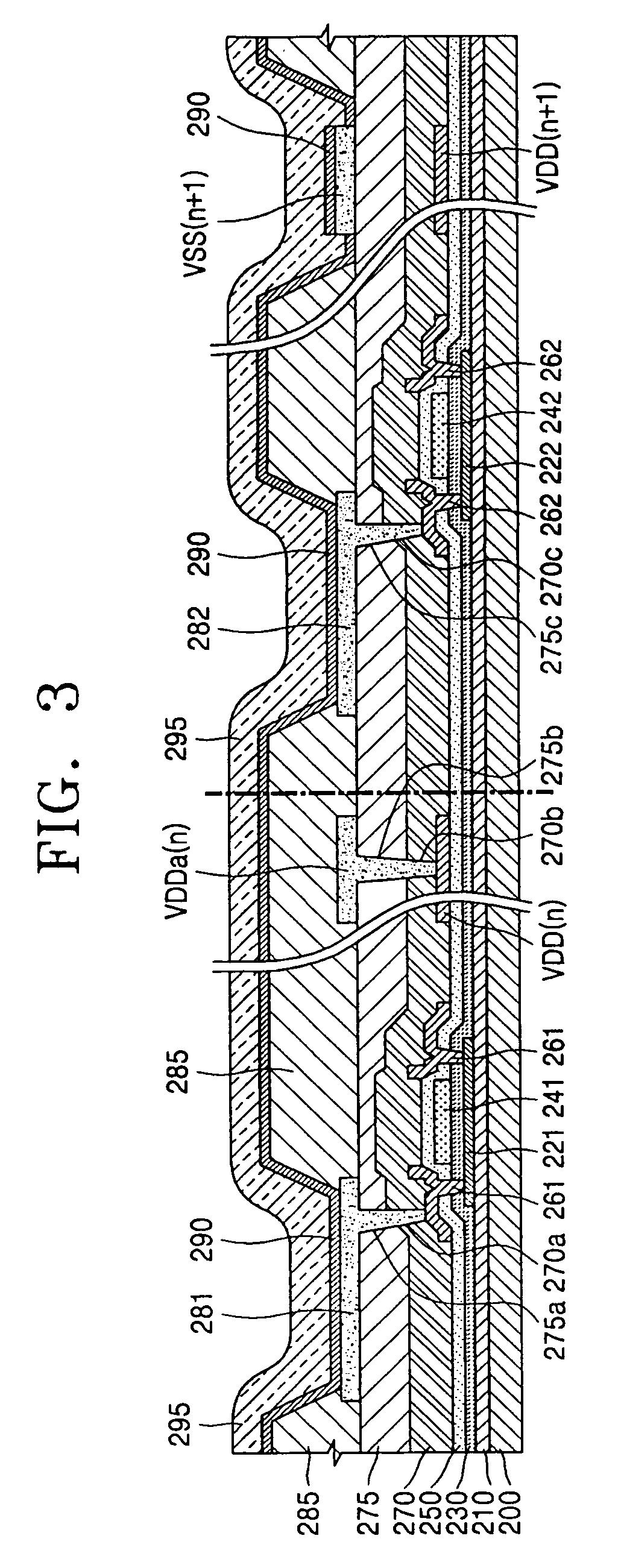 Organic electro-luminescent display device and method of manufacturing the same