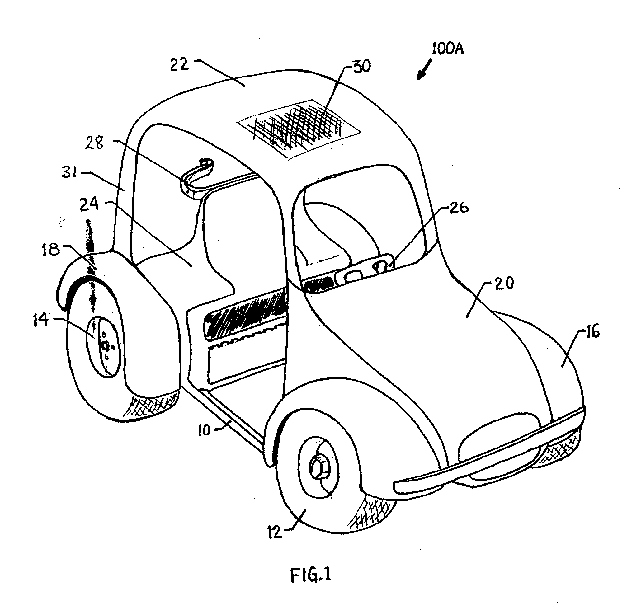 Electric golf cart and utility cart