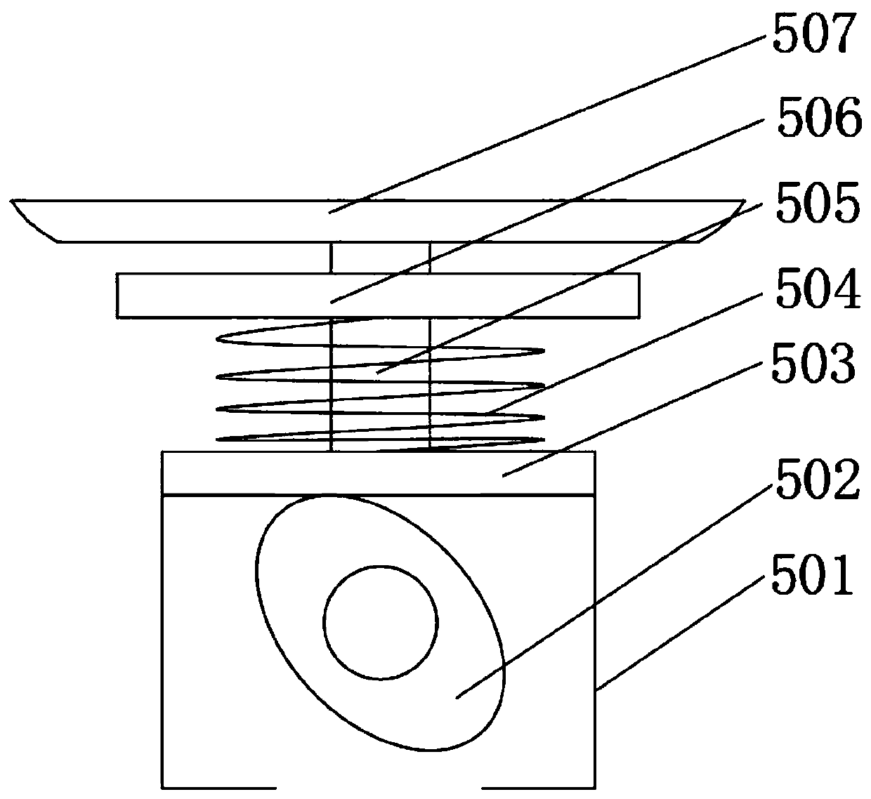 A medical device disinfection and drying equipment