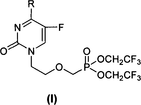 Acyclic nucleoside phosphonate compounds or pharmaceutically acceptable salts thereof, preparation method, application, intermediate compounds thereof, and medicinal composition containing same