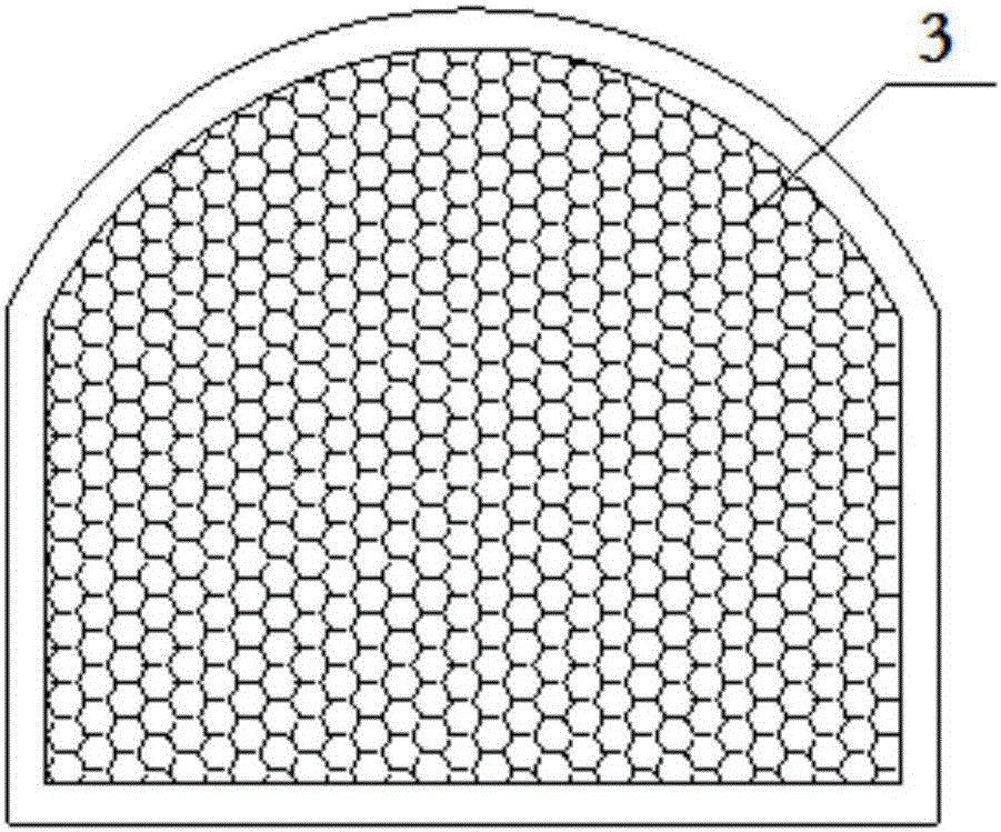 Tunnel backfill method utilizing vesicle mixing light soil