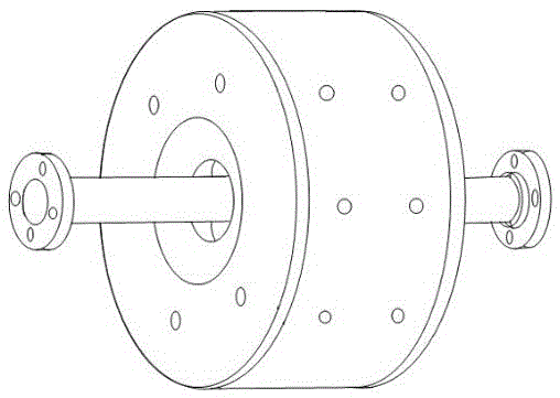 Rotation shaft deflection type permanent magnet power generator