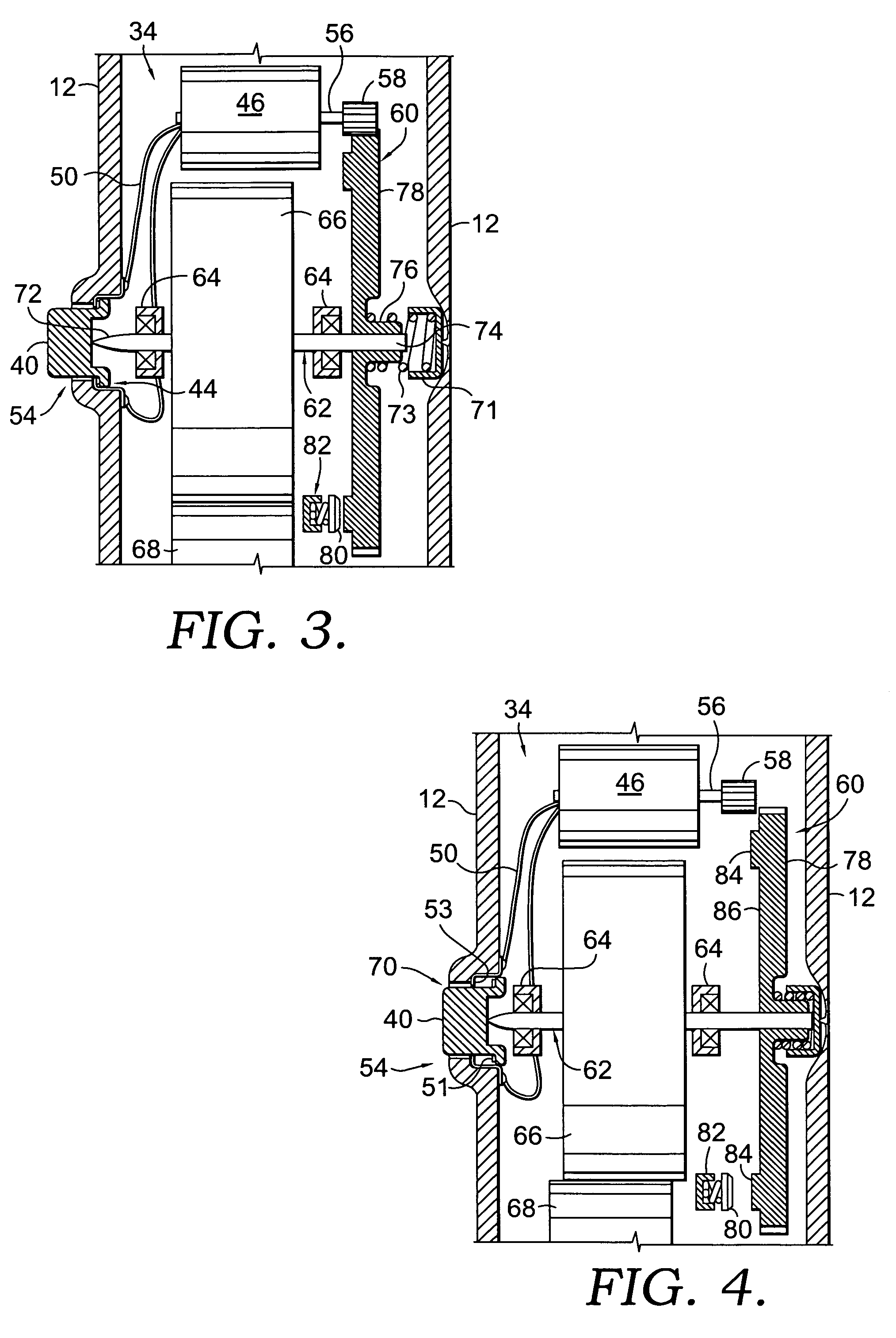 Tape measure utilizing mechanical decoupling of power tape extension feature for tape retraction