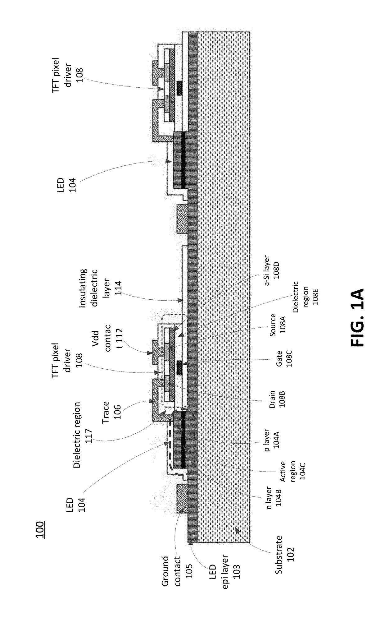 Semiconductor Devices with Integrated Thin-Film Transistor Circuitry