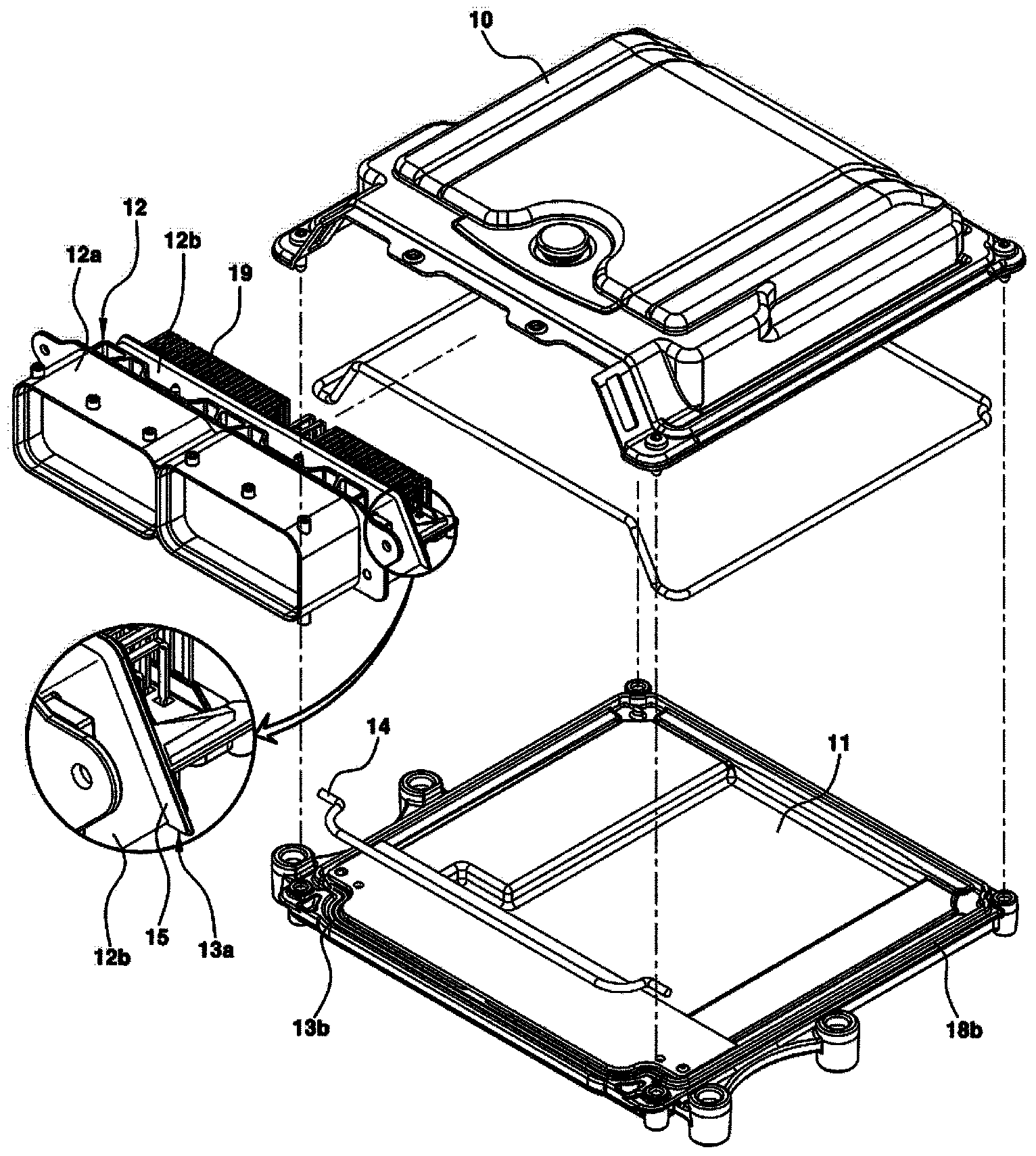 Electronic control device for vehicle