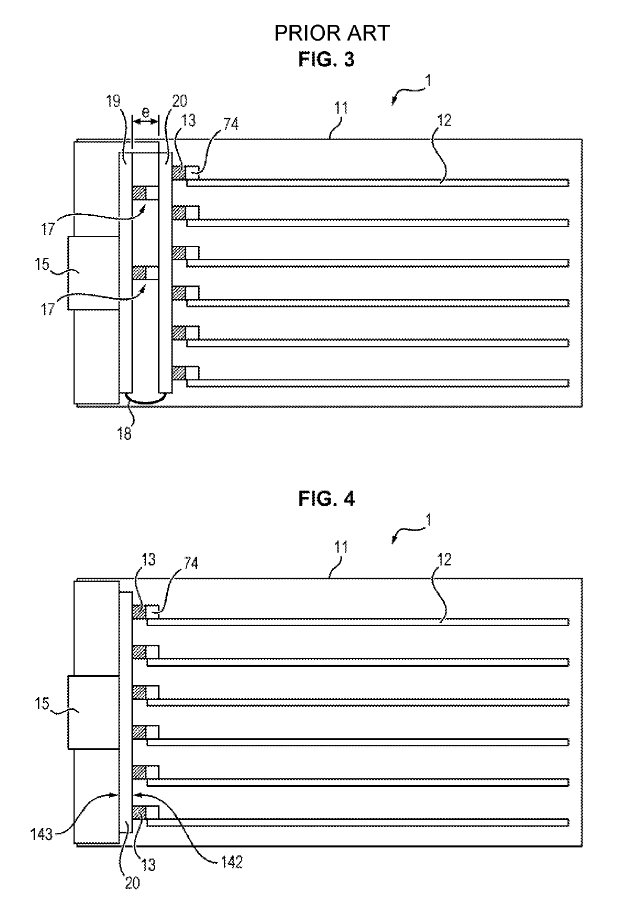 Backplane electronic board and associated electronic control unit