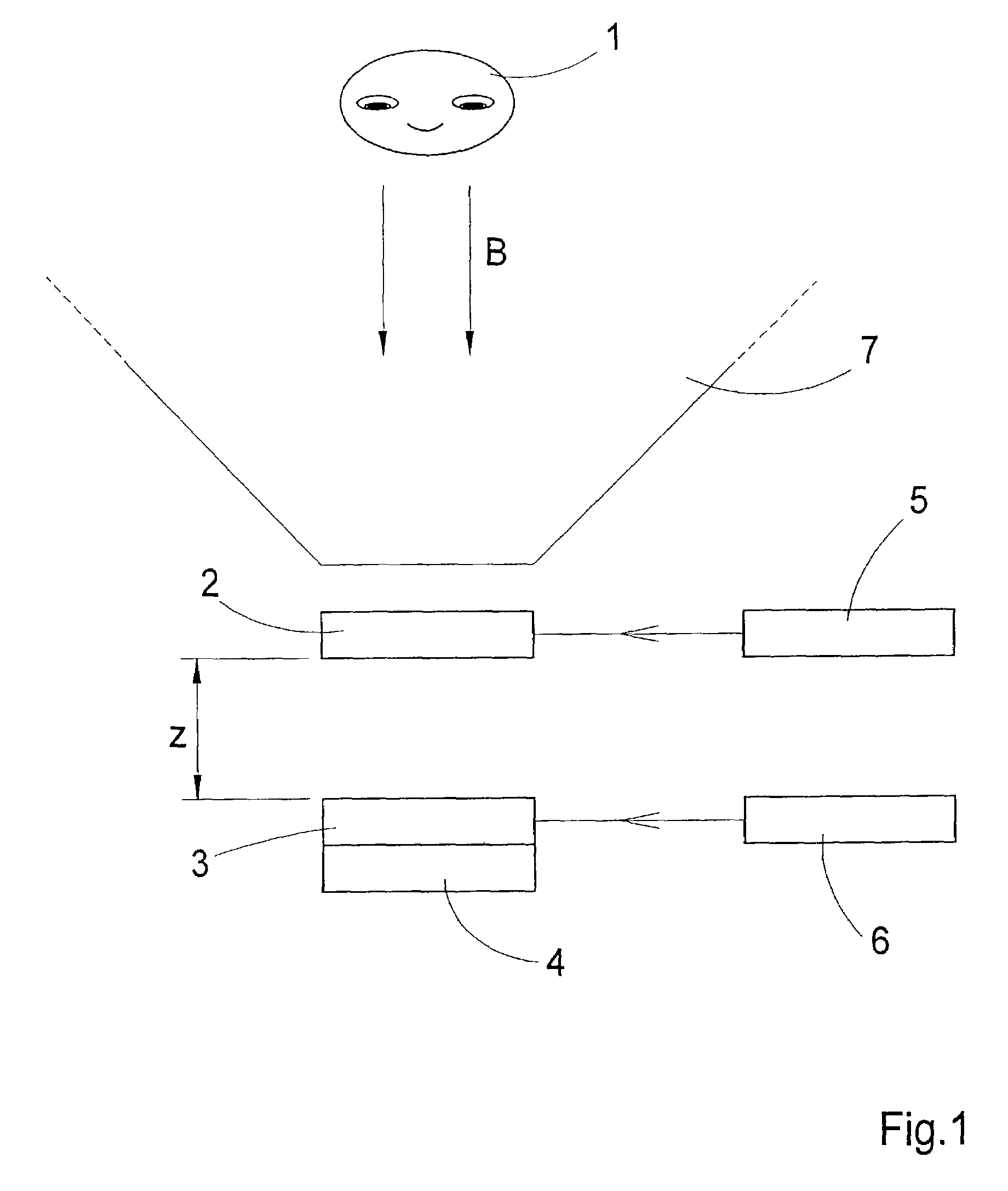 Method and system for the three-dimensional representation