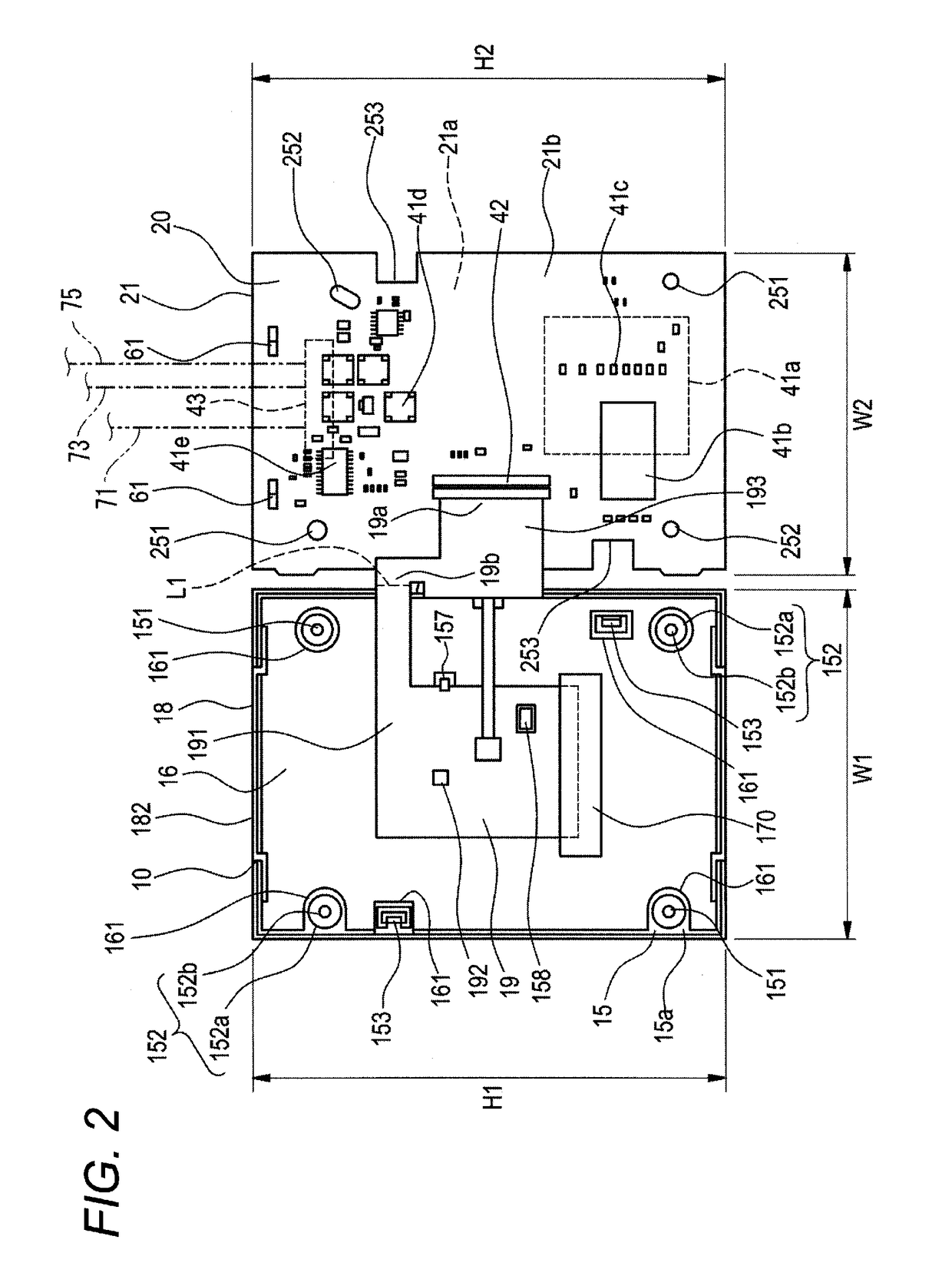 Vehicle instrument device