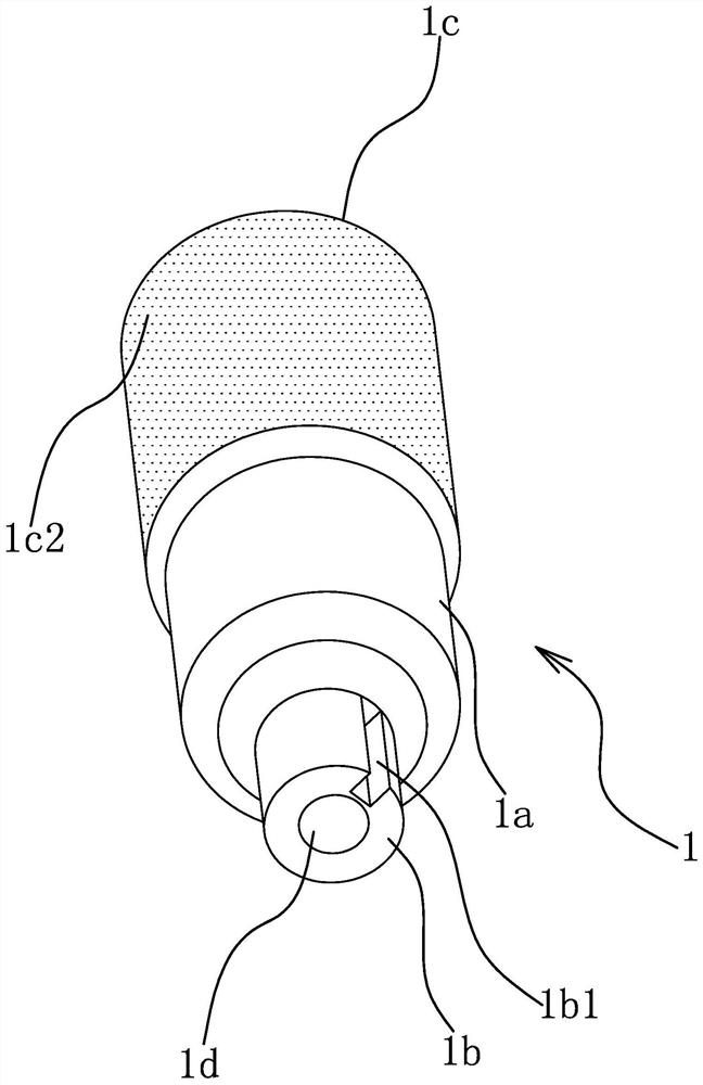 Needle and its installation method