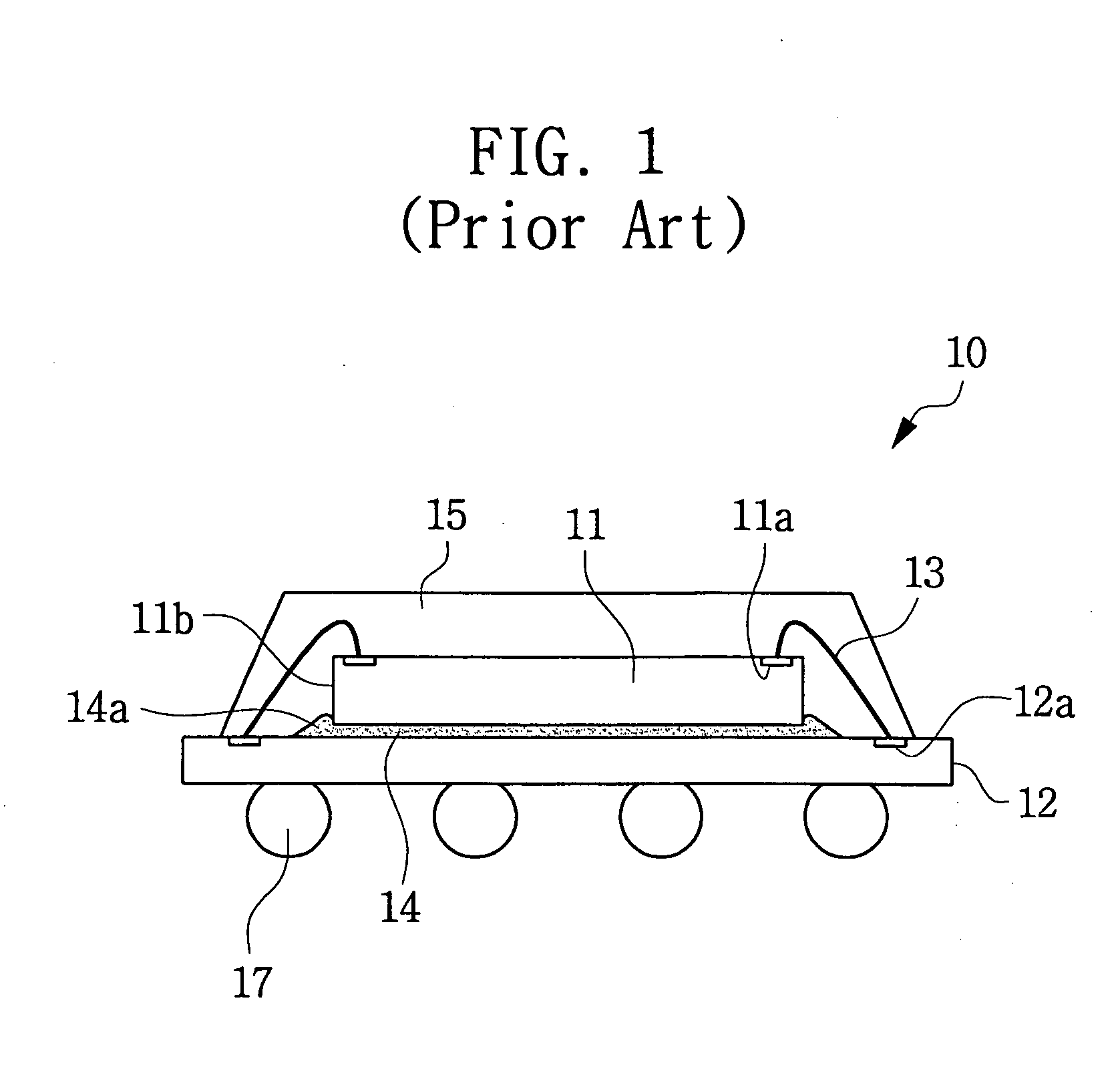 Semiconductor package with improved chip attachment and manufacturing method thereof