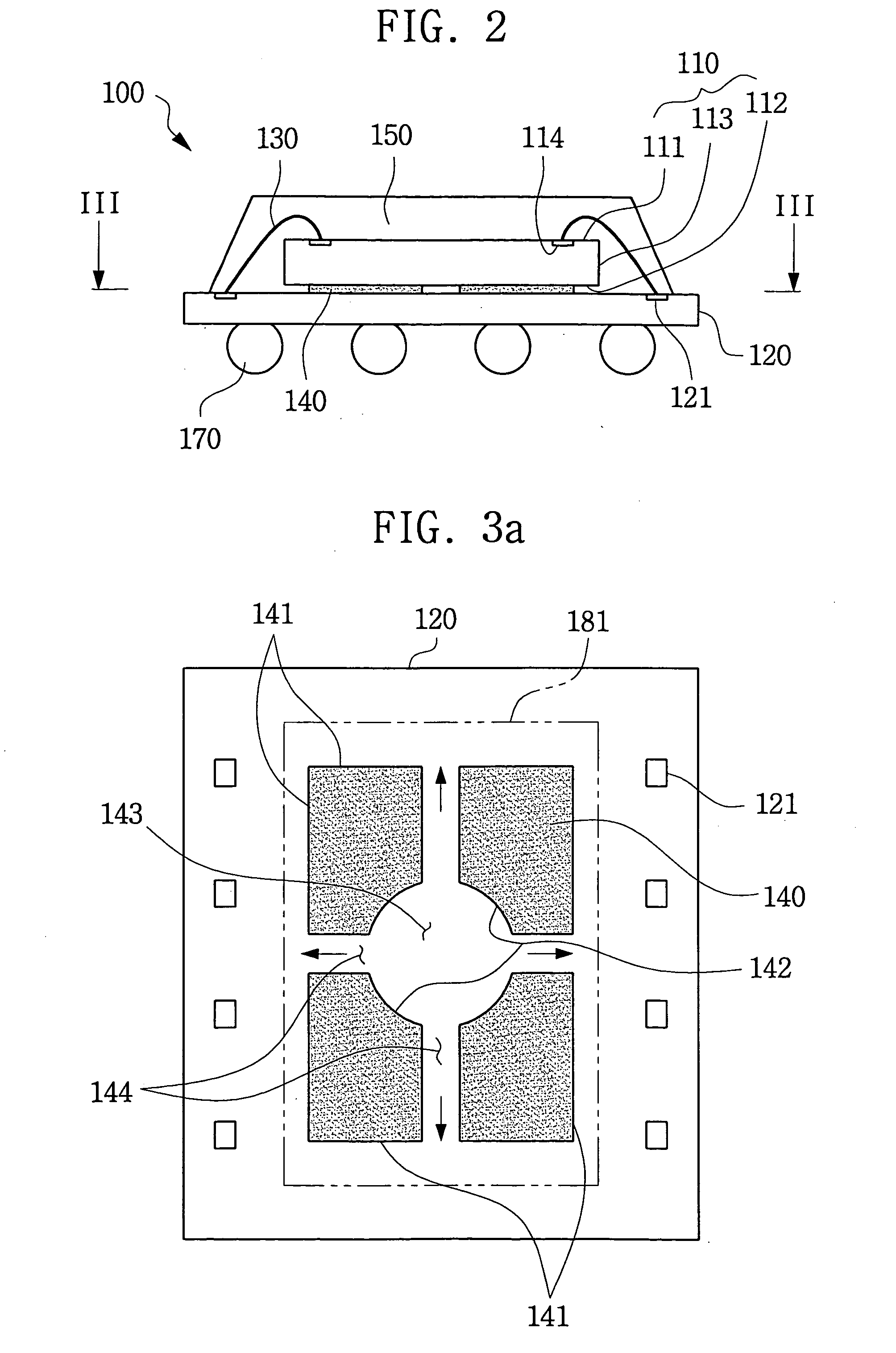 Semiconductor package with improved chip attachment and manufacturing method thereof