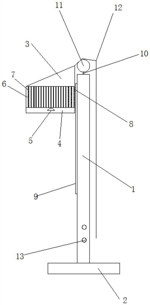 Street lamp capable of expelling insects