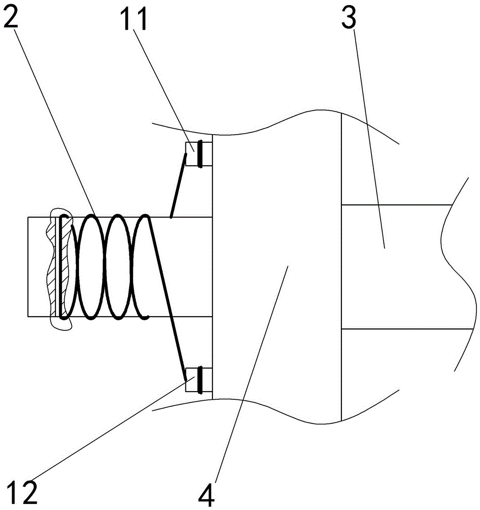 Torsion testing device for shaft class