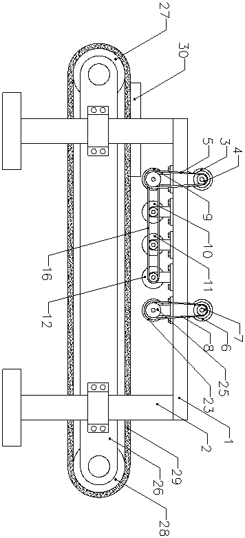 A quartz stone polishing and waxing device