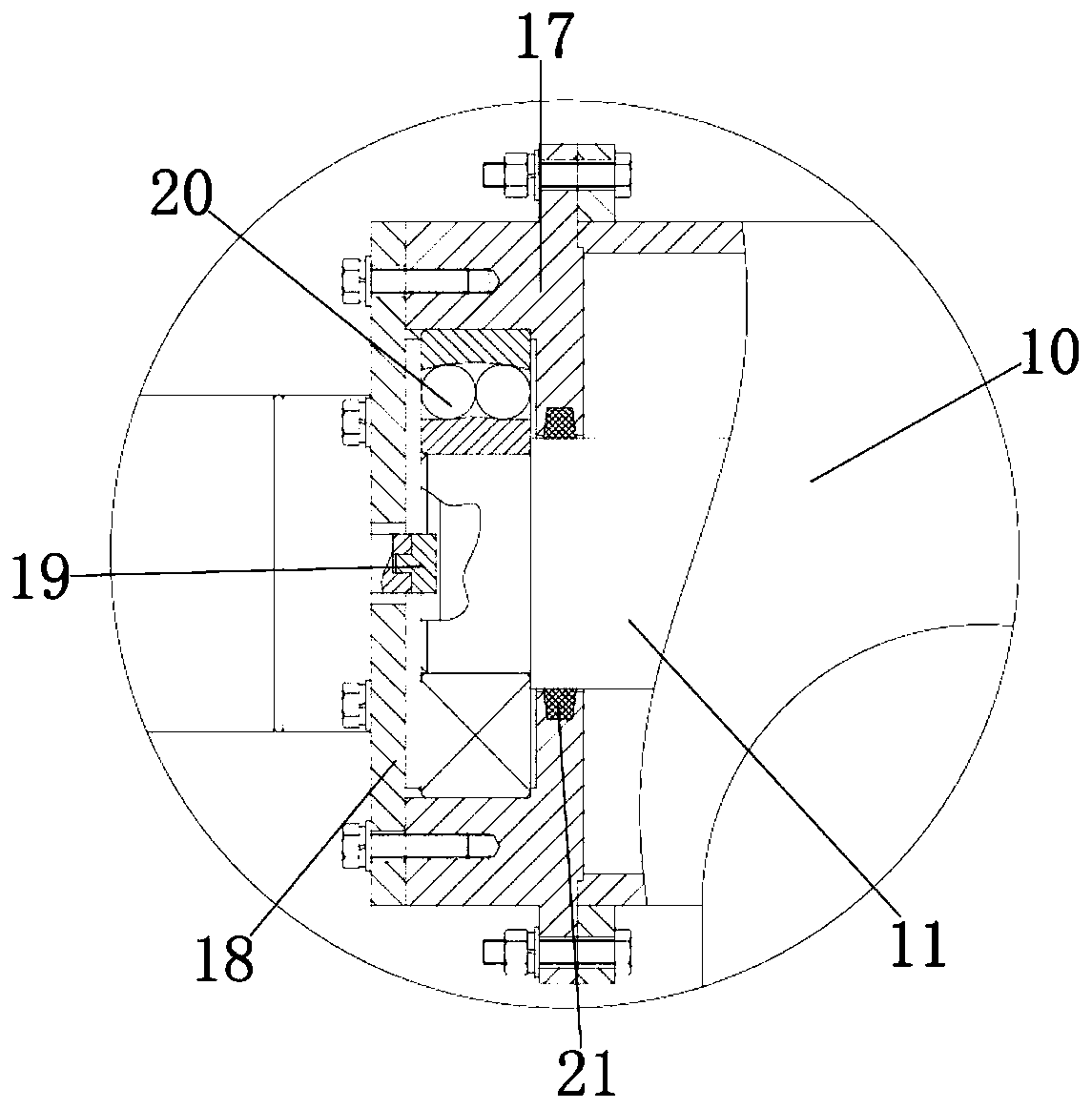 Adjustable sludge cleaning device for sludge drying system