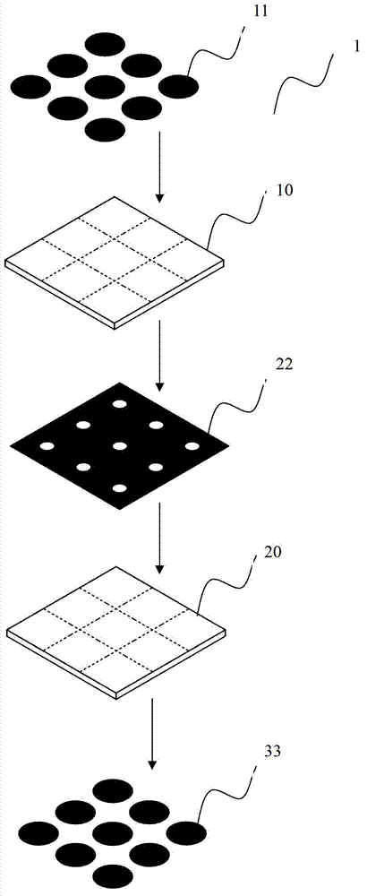 Wave-transmitting meta-material and antenna cover and antenna system with material