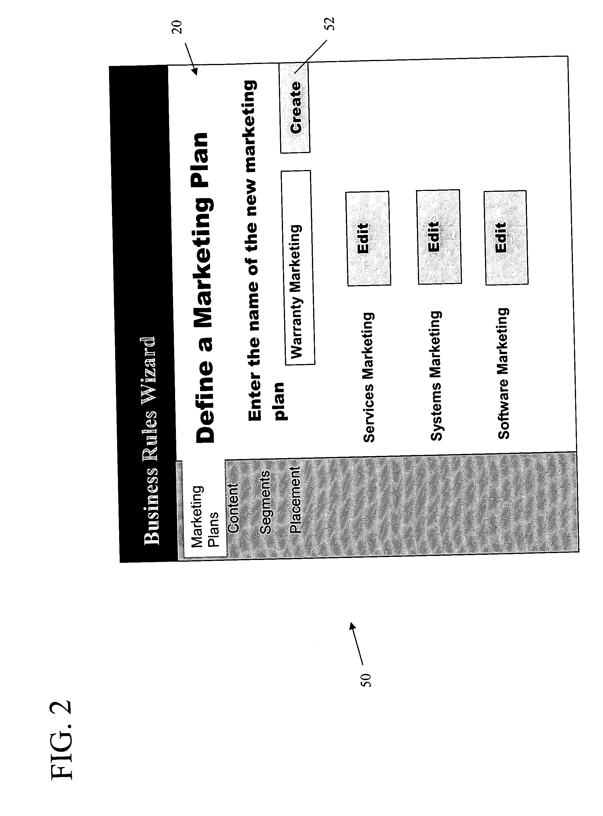 System and method for generating content rules for a website