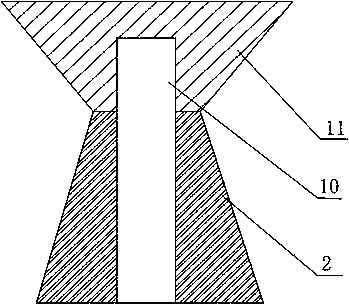 Rotating bucket oil cylinder hoisting bracket