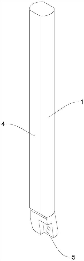 Cutter for hole machining of high-chromium cast iron