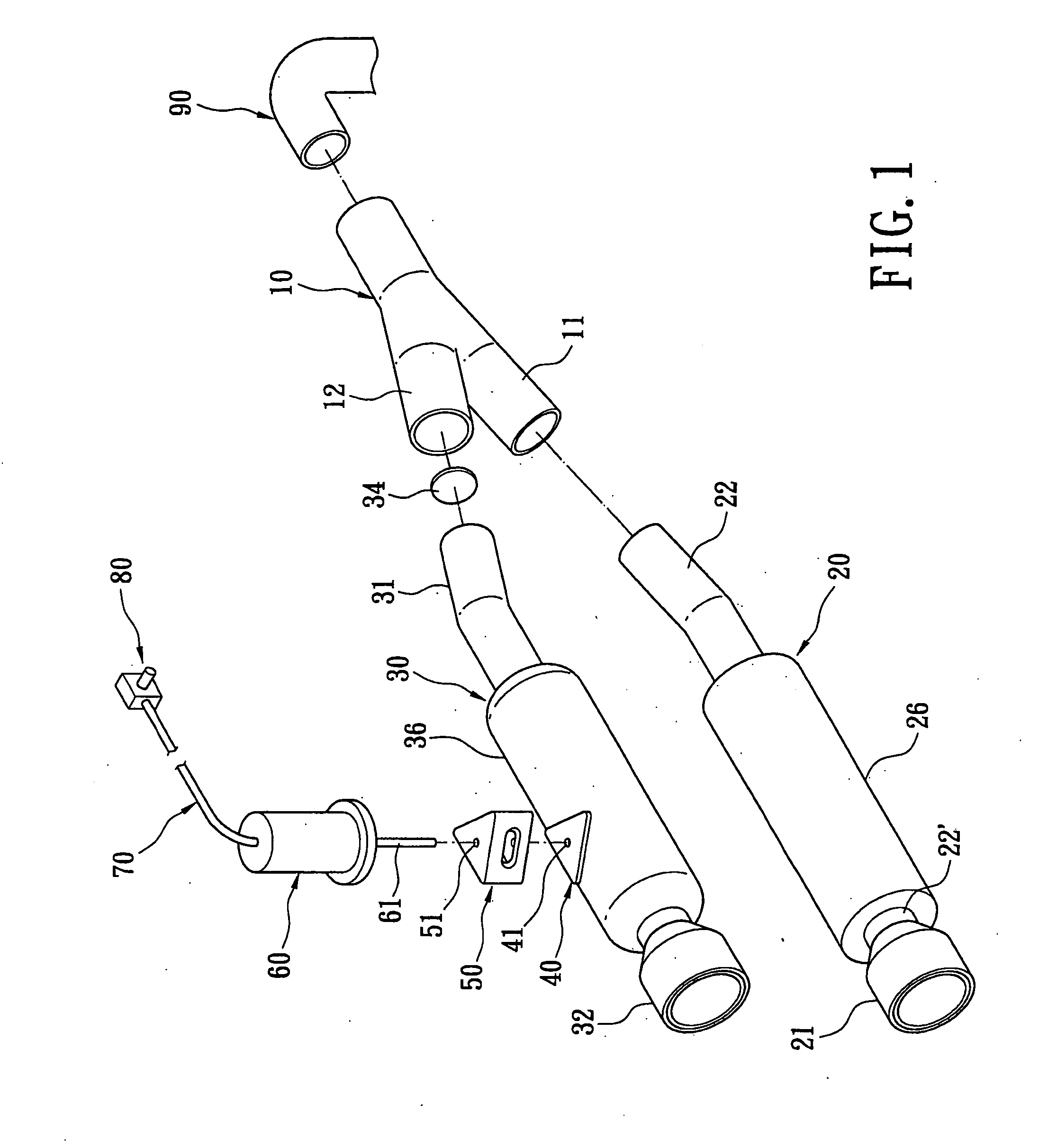 Exhaust pipe structure improvement