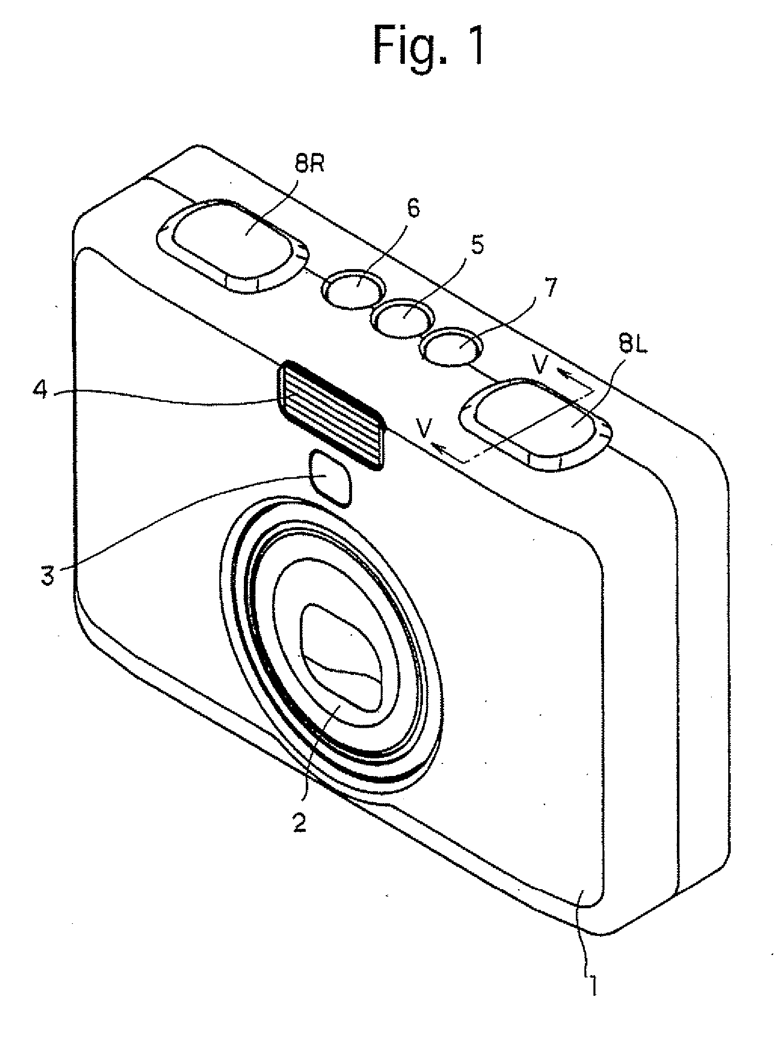 Electroluminescent display device and a digital camera using an electroluminescent display device