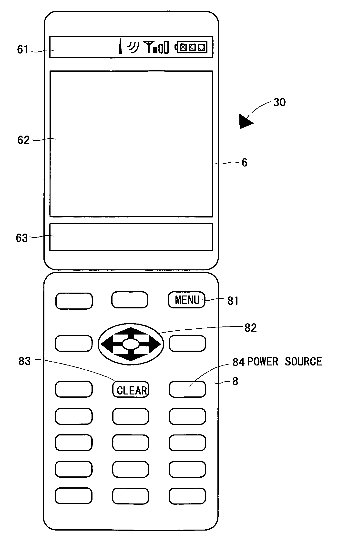 Mobile telephone device