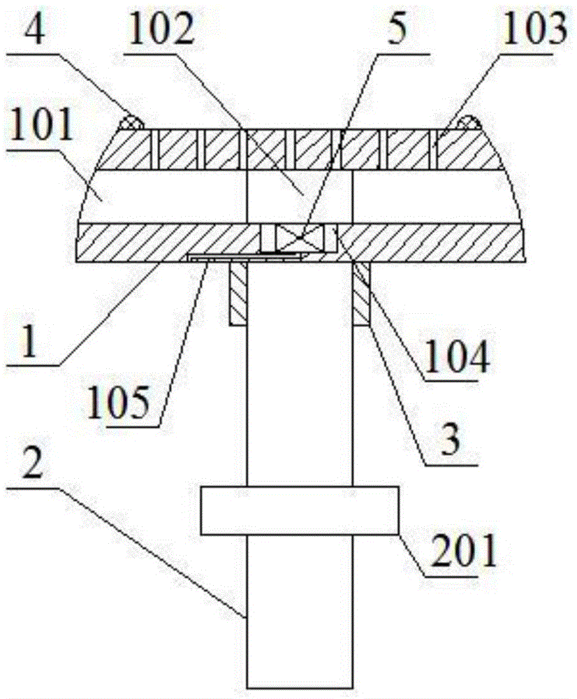 Slight-motion rocker capable of rapid sweat discharge