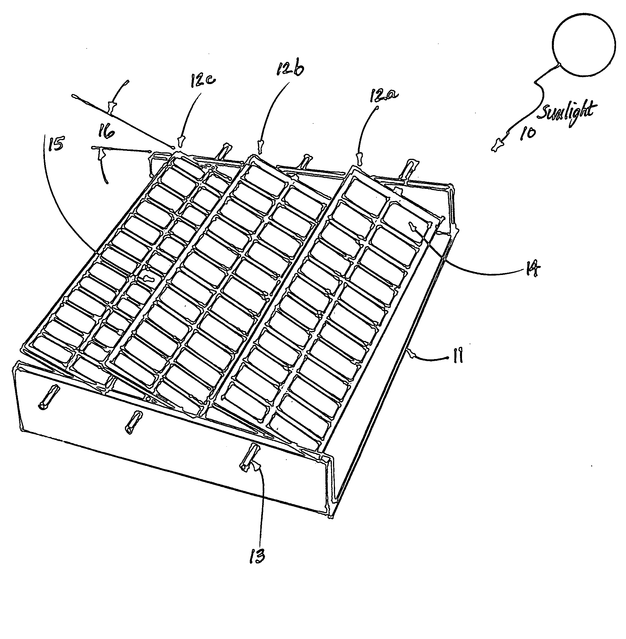 Method and apparatus for solar panel tracking