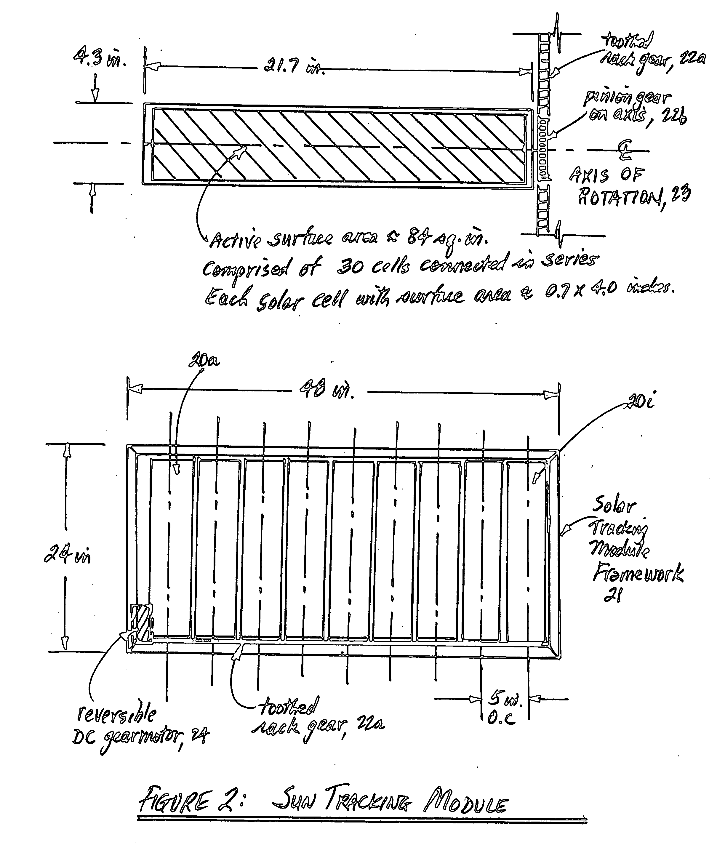 Method and apparatus for solar panel tracking